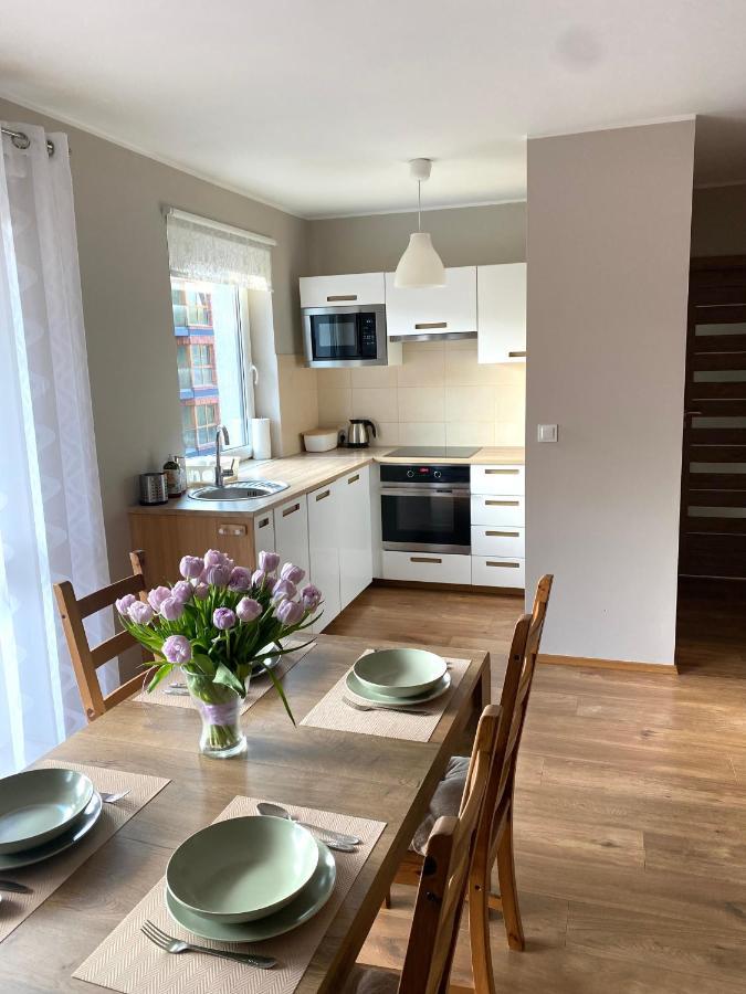 Appartamento Apartament Malczewskiego Blisko Centrum Danzica Esterno foto