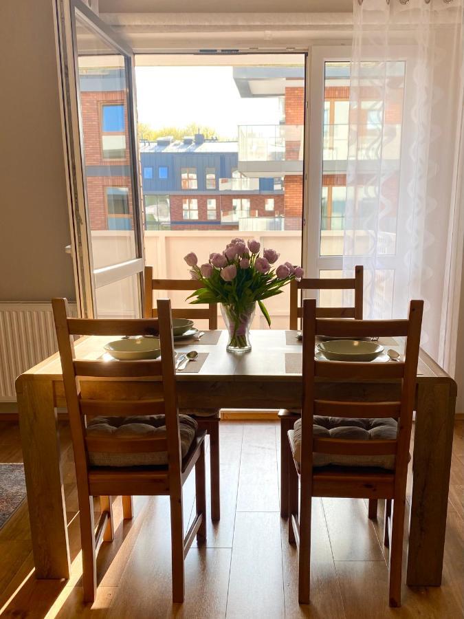 Appartamento Apartament Malczewskiego Blisko Centrum Danzica Esterno foto